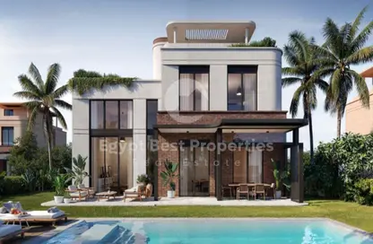 Villa - 4 Bedrooms - 4 Bathrooms for sale in PX Palm Hills - 6 October Compounds - 6 October City - Giza