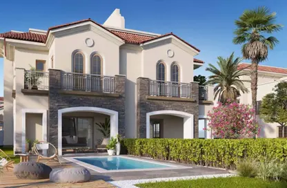 Villa - 4 Bedrooms - 5 Bathrooms for sale in Al Maqsad - New Capital Compounds - New Capital City - Cairo
