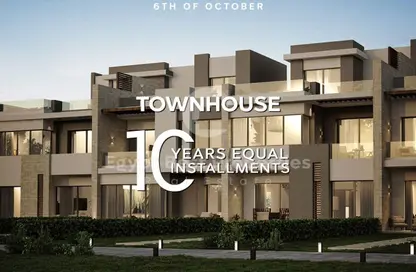 Townhouse - 4 Bedrooms - 4 Bathrooms for sale in Tawny Hyde Park - 6 October Compounds - 6 October City - Giza