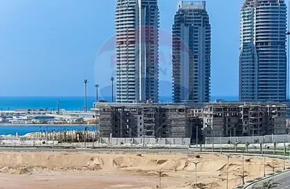 شقة - 3 غرف نوم - 3 حمامات للايجار في داون تاون مارينا - العلمين - الساحل الشمالي