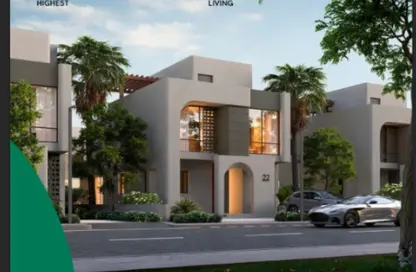 Townhouse - 5 Bedrooms - 5 Bathrooms for sale in Palm Hills New Cairo - 5th Settlement Compounds - The 5th Settlement - New Cairo City - Cairo