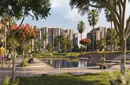 Apartment - 1 Bedroom - 1 Bathroom for sale in Swan Lake Residence - 5th Settlement Compounds - The 5th Settlement - New Cairo City - Cairo