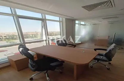 Office Space - Studio - 1 Bathroom for rent in Trivium Business Complex - North Teseen St. - The 5th Settlement - New Cairo City - Cairo