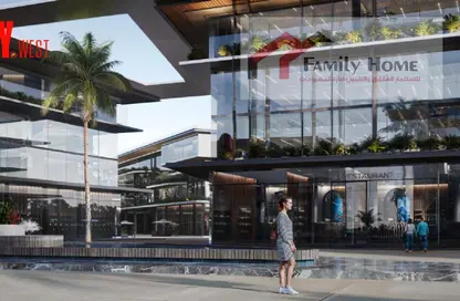 Shop - Studio - 1 Bathroom for sale in Central Axis - 8th District - 6 October City - Giza