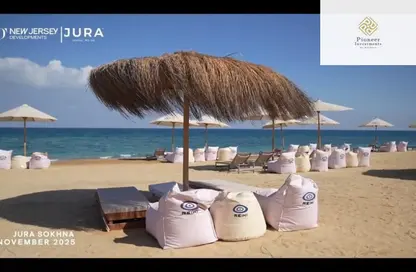 شاليه - 2 غرف نوم - 2 حمامات للبيع في جورا - العين السخنة - السويس