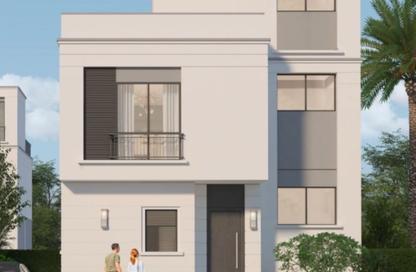 Townhouse - 3 Bedrooms - 3 Bathrooms for sale in Belle Vie - New Zayed City - Sheikh Zayed City - Giza