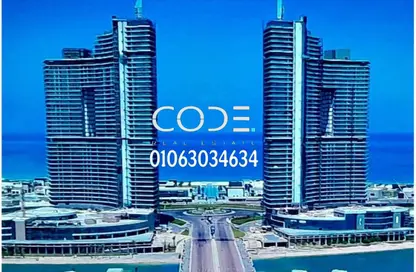 Apartment - 2 Bedrooms - 2 Bathrooms for sale in The Gate Towers - New Alamein City - Al Alamein - North Coast