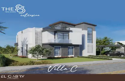 Villa - 3 Bedrooms - 3 Bathrooms for sale in Hood 8 Side St. - Green Belt - 6 October City - Giza