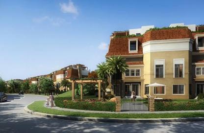 Townhouse - 4 Bedrooms - 4 Bathrooms for sale in Sarai - Mostakbal City Compounds - Mostakbal City - Future City - Cairo
