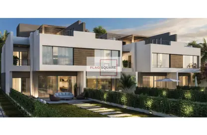 Twin House - 3 Bedrooms - 4 Bathrooms for sale in Palm Hills New Cairo - 5th Settlement Compounds - The 5th Settlement - New Cairo City - Cairo
