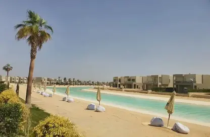 شاليه - 3 غرف نوم - 3 حمامات للبيع في ازها الساحل الشمالي - راس الحكمة - الساحل الشمالي