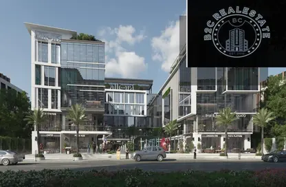 Office Space - Studio - 1 Bathroom for sale in The Gate Plaza Mall - 10th District - Sheikh Zayed City - Giza