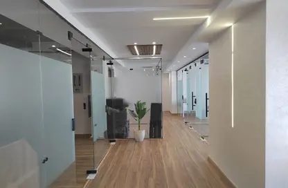 Office Space - Studio - 2 Bathrooms for rent in South Teseen St. - The 5th Settlement - New Cairo City - Cairo