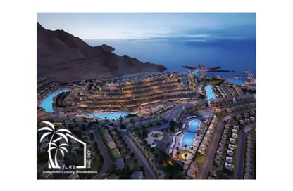 Chalet - 3 Bedrooms - 2 Bathrooms for sale in IL Monte Galala - Al Ain Al Sokhna - Suez