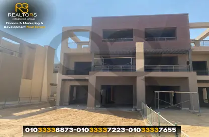 Twin House - 4 Bedrooms - 5 Bathrooms for sale in New Giza - Cairo Alexandria Desert Road - 6 October City - Giza