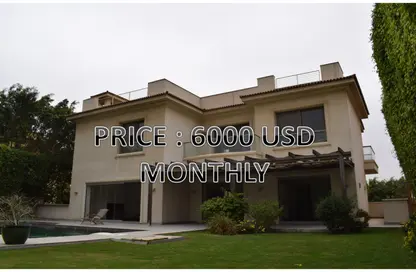 Villa - 4 Bedrooms - 4 Bathrooms for rent in Katameya Heights - El Katameya Compounds - El Katameya - New Cairo City - Cairo