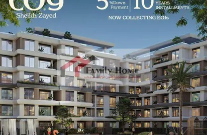 Apartment - 3 Bedrooms - 2 Bathrooms for sale in Al Hosary - 6 October City - Giza