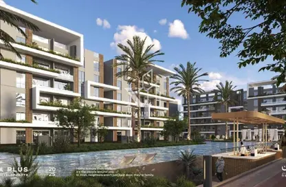 Apartment - 2 Bedrooms - 2 Bathrooms for sale in Jiran Residence - Hadayek October - 6 October City - Giza