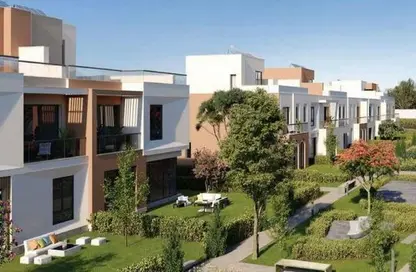 Twin House - 3 Bedrooms - 5 Bathrooms for sale in Vye Sodic - New Zayed City - Sheikh Zayed City - Giza
