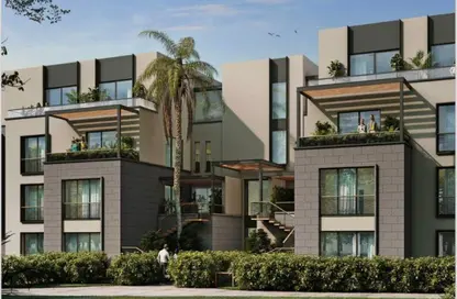Apartment - 1 Bedroom - 2 Bathrooms for sale in Garden Lakes - 6 October Compounds - 6 October City - Giza