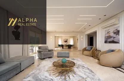 Villa - 4 Bedrooms - 4 Bathrooms for rent in Dorra - North Investors Area - New Cairo City - Cairo