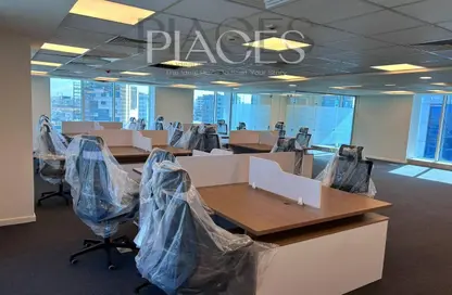 Office Space - Studio - 3 Bathrooms for rent in One Ninety Mall - South Teseen St. - The 5th Settlement - New Cairo City - Cairo