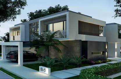 Villa - 5 Bedrooms - 6 Bathrooms for sale in Badya Palm Hills - 6 October Compounds - 6 October City - Giza