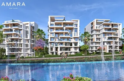 Apartment - 2 Bedrooms - 1 Bathroom for sale in Amara - El Lotus - New Cairo City - Cairo