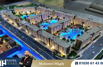 Chalet - 2 Bedrooms - 2 Bathrooms for sale in Golf Porto Marina - Al Alamein - North Coast