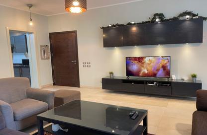 Apartment - 2 Bedrooms - 2 Bathrooms for rent in Palm Hills Village Gate - South Investors Area - New Cairo City - Cairo