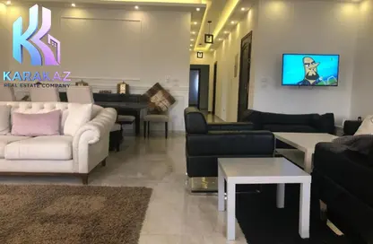 Apartment - 3 Bedrooms - 3 Bathrooms for rent in Area G - Ganoob El Acadimia - New Cairo City - Cairo