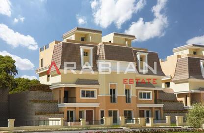 Townhouse - 4 Bedrooms - 4 Bathrooms for sale in Sarai - Mostakbal City Compounds - Mostakbal City - Future City - Cairo