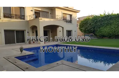 Villa - 4 Bedrooms - 4 Bathrooms for rent in Katameya Heights - El Katameya Compounds - El Katameya - New Cairo City - Cairo Villa - 4 Bedrooms - 4 Bathrooms for rent in Katameya Heights - El Katameya Compounds - El Katameya - New Cairo City - Cairo