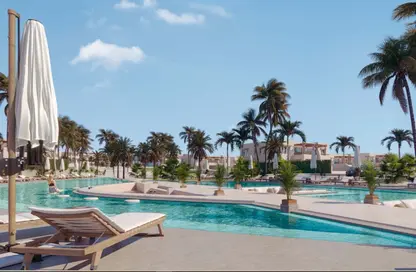 Chalet - 2 Bedrooms - 3 Bathrooms for sale in Hacienda Waters - Qesm Ad Dabaah - North Coast