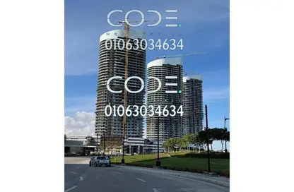 Apartment - 1 Bedroom - 1 Bathroom for sale in North Edge Towers - New Alamein City - Al Alamein - North Coast