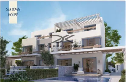 Townhouse - 4 Bedrooms - 3 Bathrooms for sale in Mountain View - Ras Al Hekma - North Coast