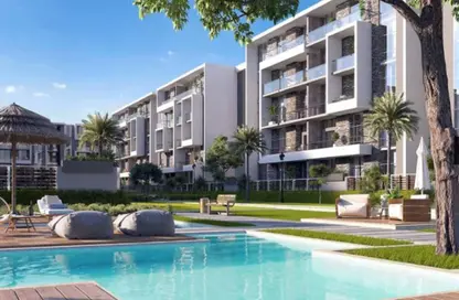 Apartment - 3 Bedrooms - 3 Bathrooms for sale in El Patio 7 - 5th Settlement Compounds - The 5th Settlement - New Cairo City - Cairo