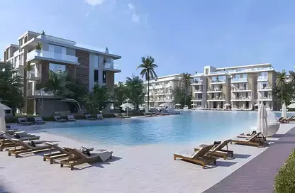 شاليه - 5 غرف نوم - 4 حمامات للبيع في ازها الساحل الشمالي - راس الحكمة - الساحل الشمالي