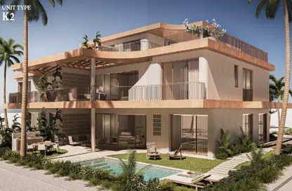 Chalet - 3 Bedrooms - 3 Bathrooms for sale in Ramla Lakeside - Qesm Ad Dabaah - North Coast