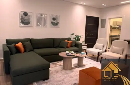 شقة - 2 غرف نوم - 2 حمامات للايجار في ذا فيلدج - المستثمرين الجنوبية - مدينة القاهرة الجديدة - القاهرة