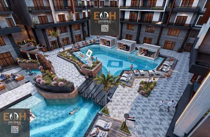 Apartment - 1 Bedroom - 1 Bathroom for sale in El Hadaba District - Hurghada - Red Sea