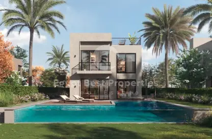 تاون هاوس - 3 غرف نوم - 4 حمامات للبيع في أو ويست - كمبوندات 6 أكتوبر - مدينة 6 أكتوبر - الجيزة