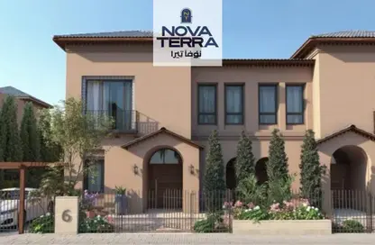 Townhouse - 6 Bedrooms - 3 Bathrooms for sale in Village West - Sheikh Zayed Compounds - Sheikh Zayed City - Giza