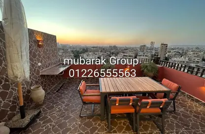 (بنتهاوس  (روف - 2 غرف نوم - 2 حمامات للايجار في شارع 253 - دجلة - حي المعادي - القاهرة