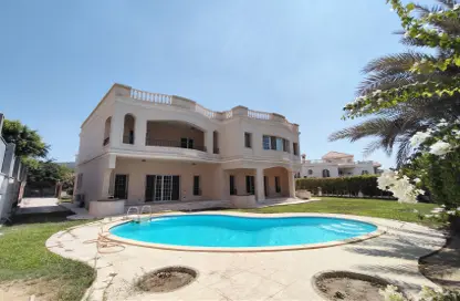 Villa - 5 Bedrooms - 5 Bathrooms for rent in Rawda - Al Wahat Road - 6 October City - Giza