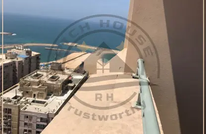 شقة - 2 غرف نوم - 2 حمامات للايجار في سان ستيفانو جراند بلازا - سان ستيفانو - حي شرق - الاسكندرية