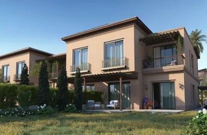 Townhouse - 3 Bedrooms - 3 Bathrooms for sale in Village West - Sheikh Zayed Compounds - Sheikh Zayed City - Giza