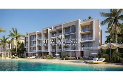Chalet - 3 Bedrooms - 3 Bathrooms for sale in Azha North - Ras Al Hekma - North Coast