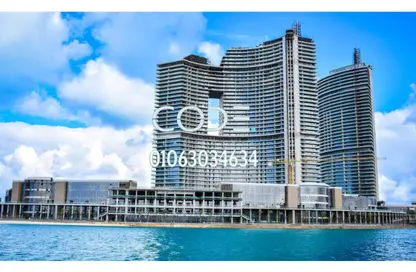 Apartment - 3 Bedrooms - 3 Bathrooms for sale in The Gate Towers - New Alamein City - Al Alamein - North Coast