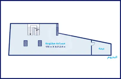 محل تجاري - استوديو - 1 حمام للبيع في شارع بورسعيد - الشاطبي - حي وسط - الاسكندرية